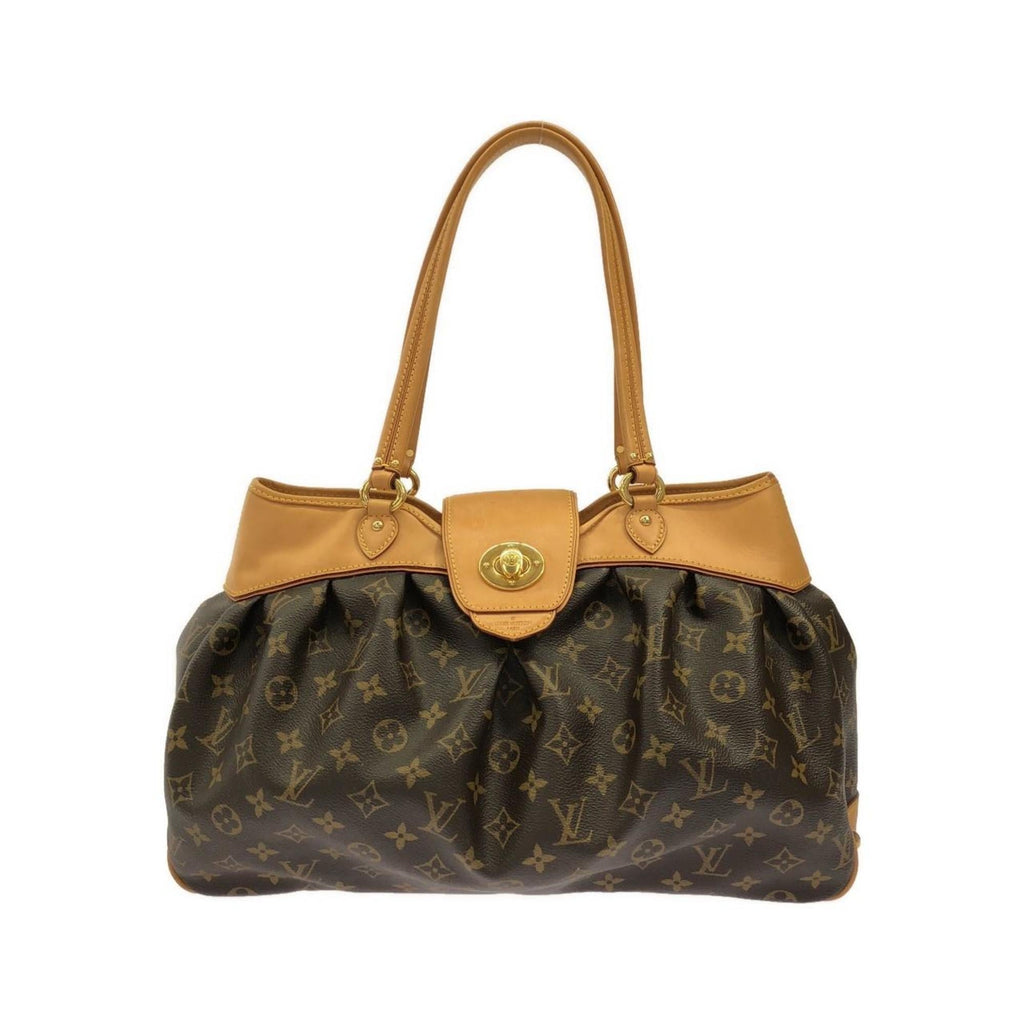 Louis Vuitton Marron Coated Canvas Shoulder Bag