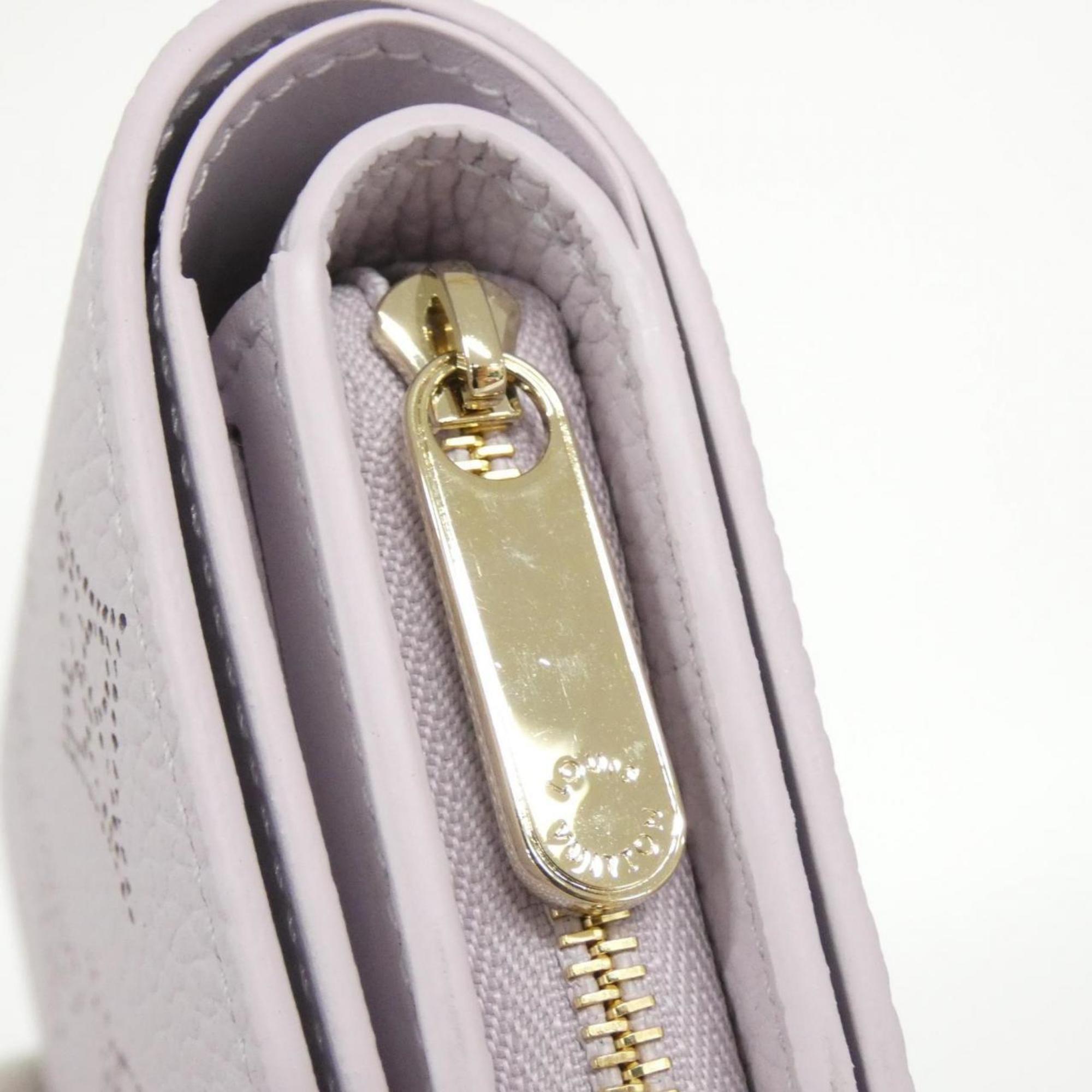 Louis Vuitton Purple Leather Wallet