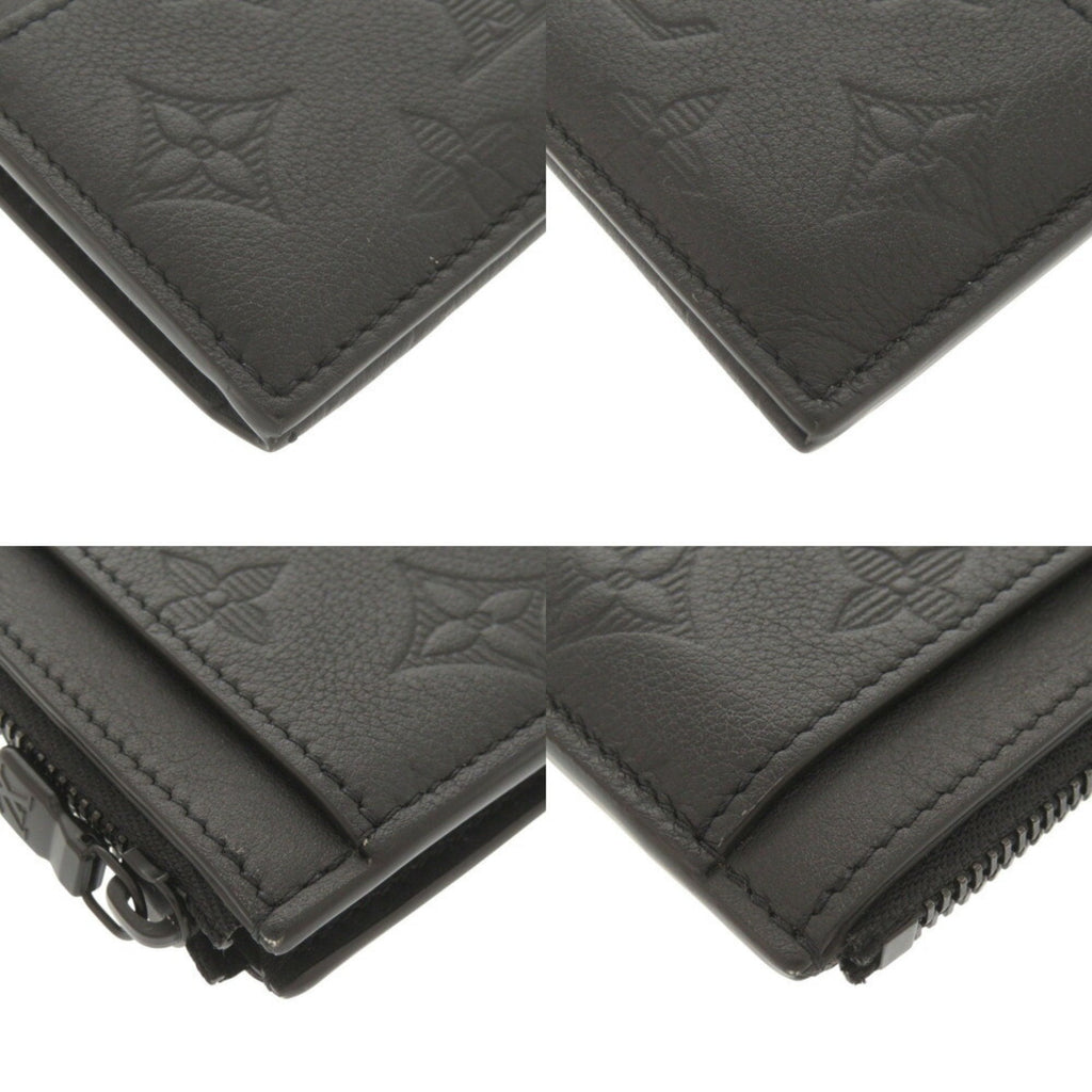 Louis Vuitton Black Monogram Shadow Coin Purse/Coin Case