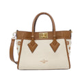 Louis Vuitton Natural Canvas Leather Handbag