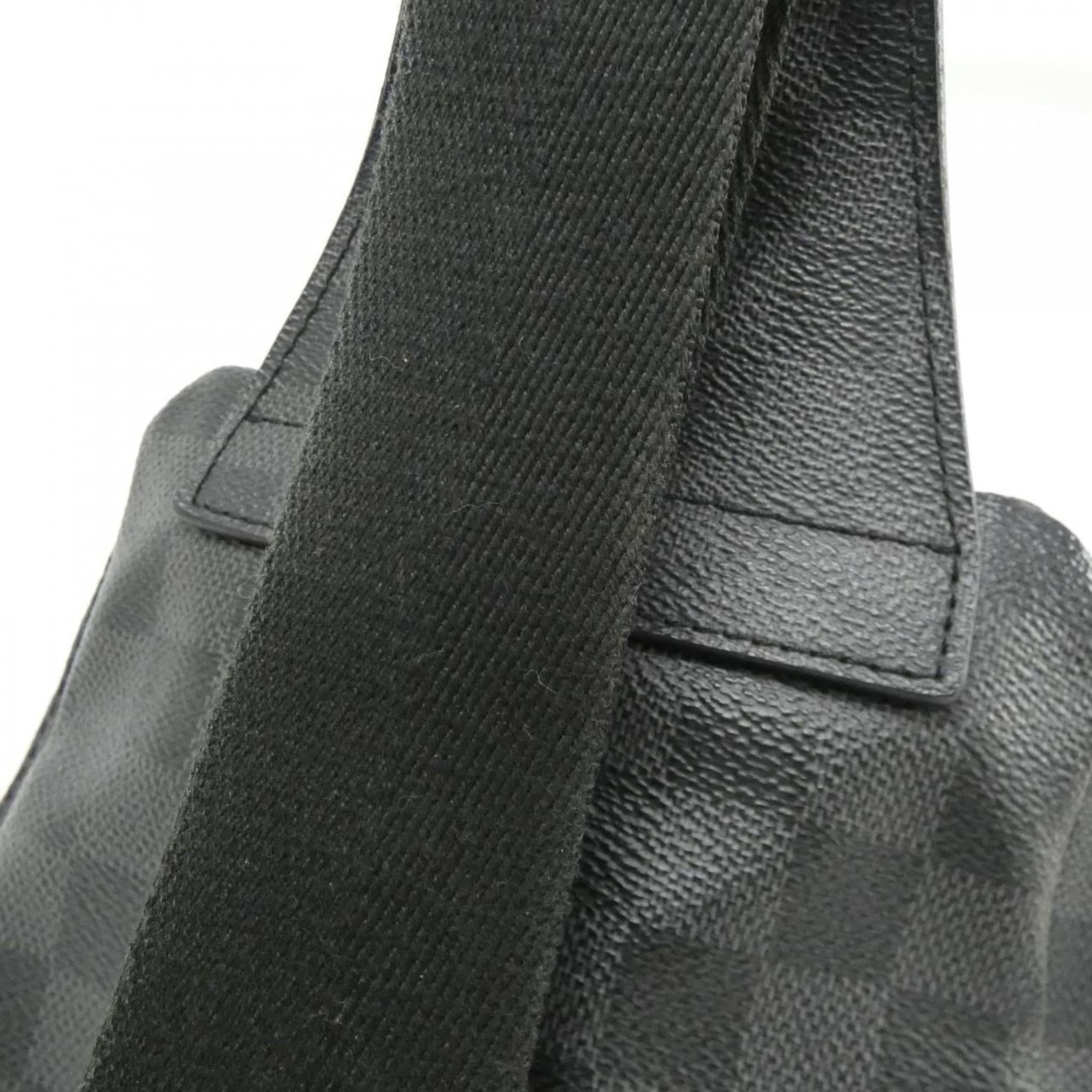 Louis Vuitton Graphite Coated Canvas Shoulder Bag