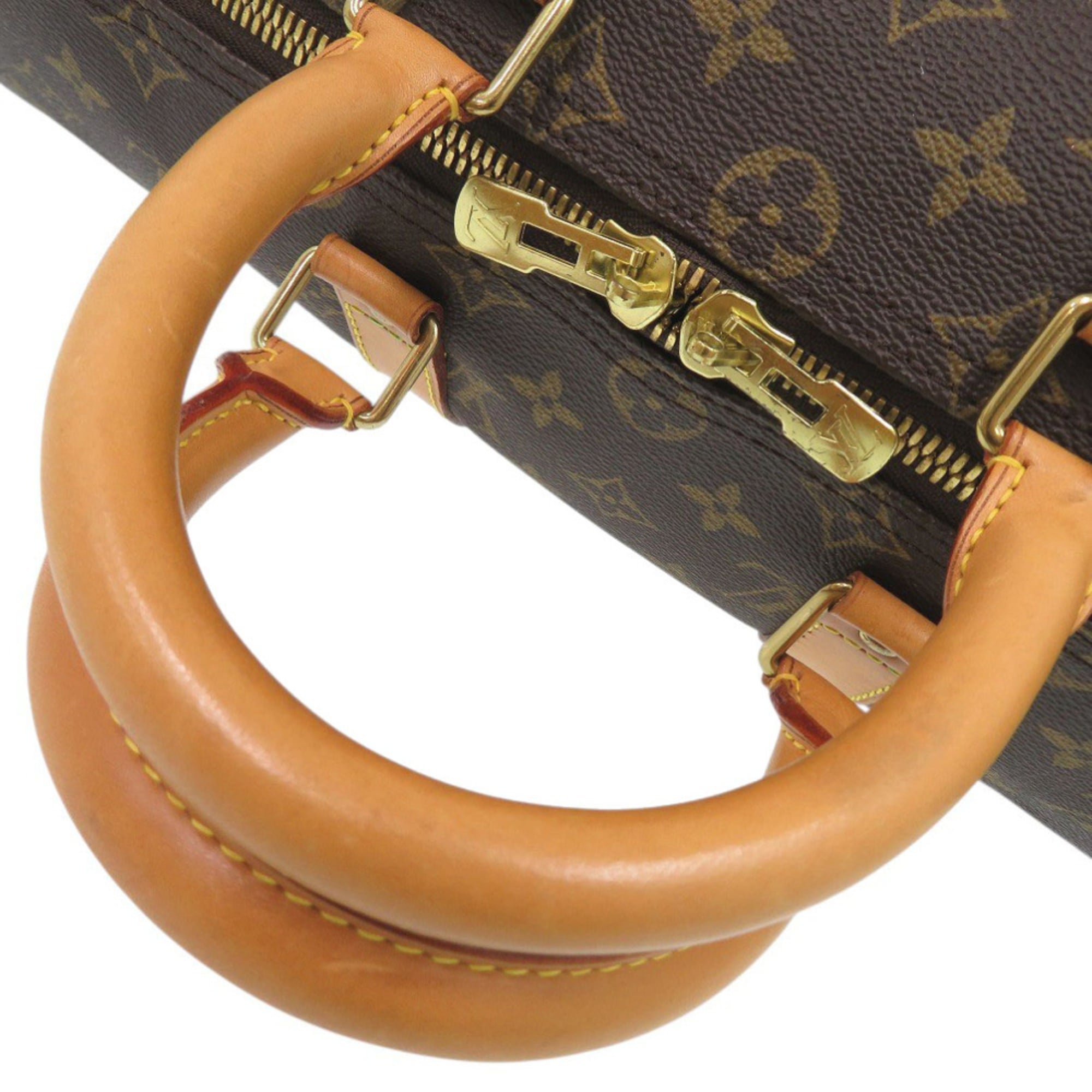 Louis Vuitton Brown Monogram Canvas Boston Bag