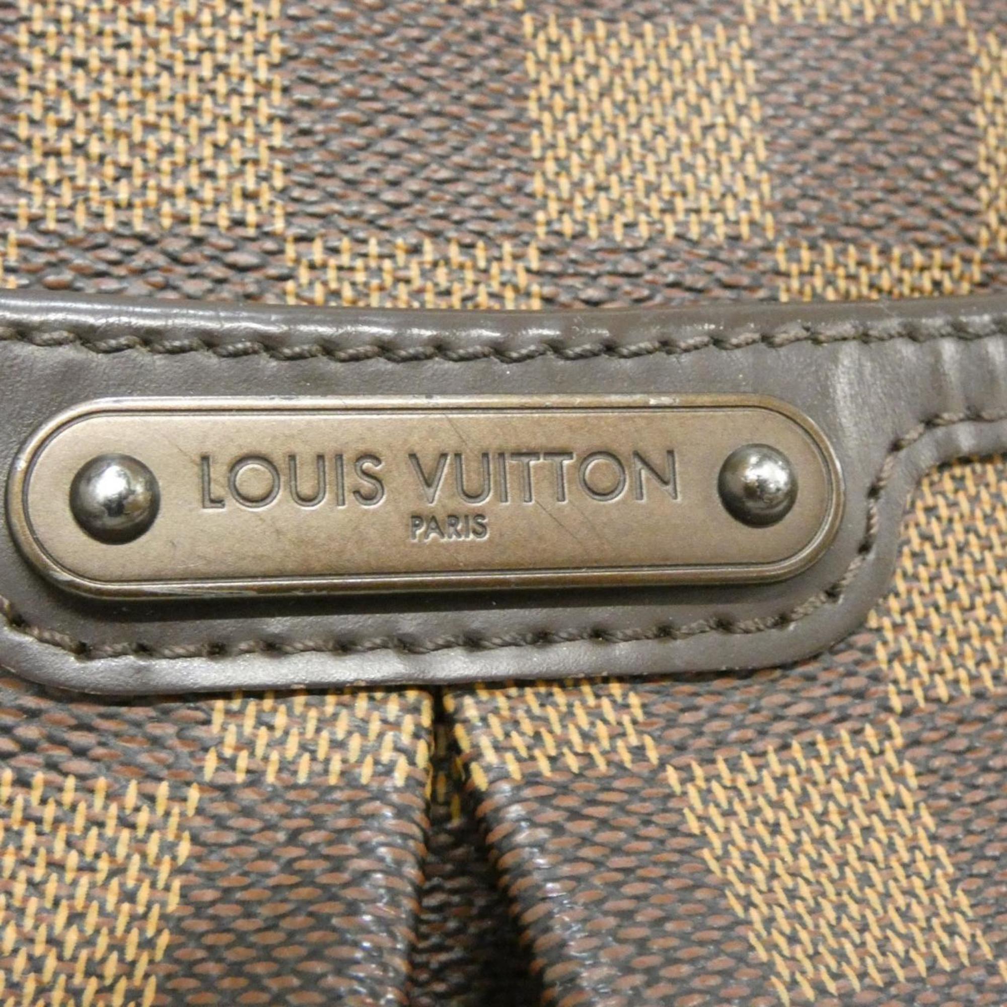 Louis Vuitton Brown Coated Canvas Shoulder Bag