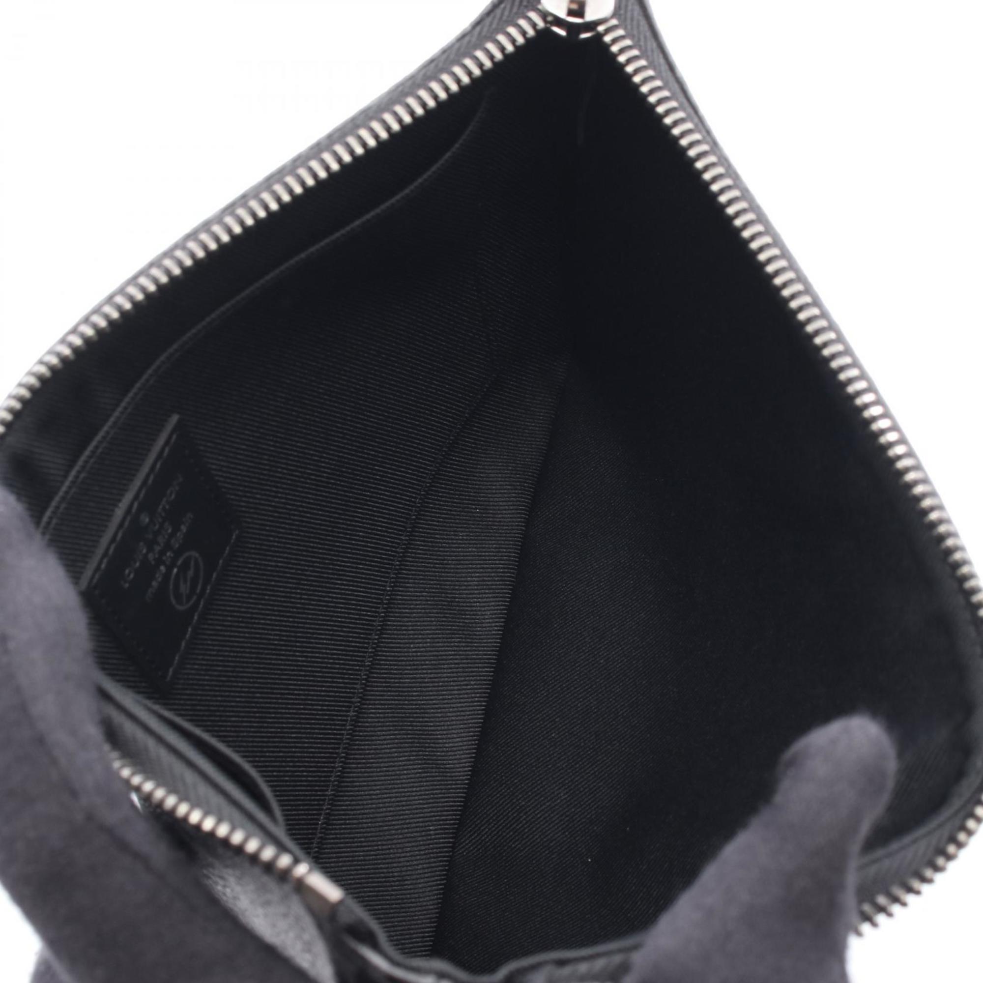 Louis Vuitton Black Monogram Eclipse Pvc Pouch