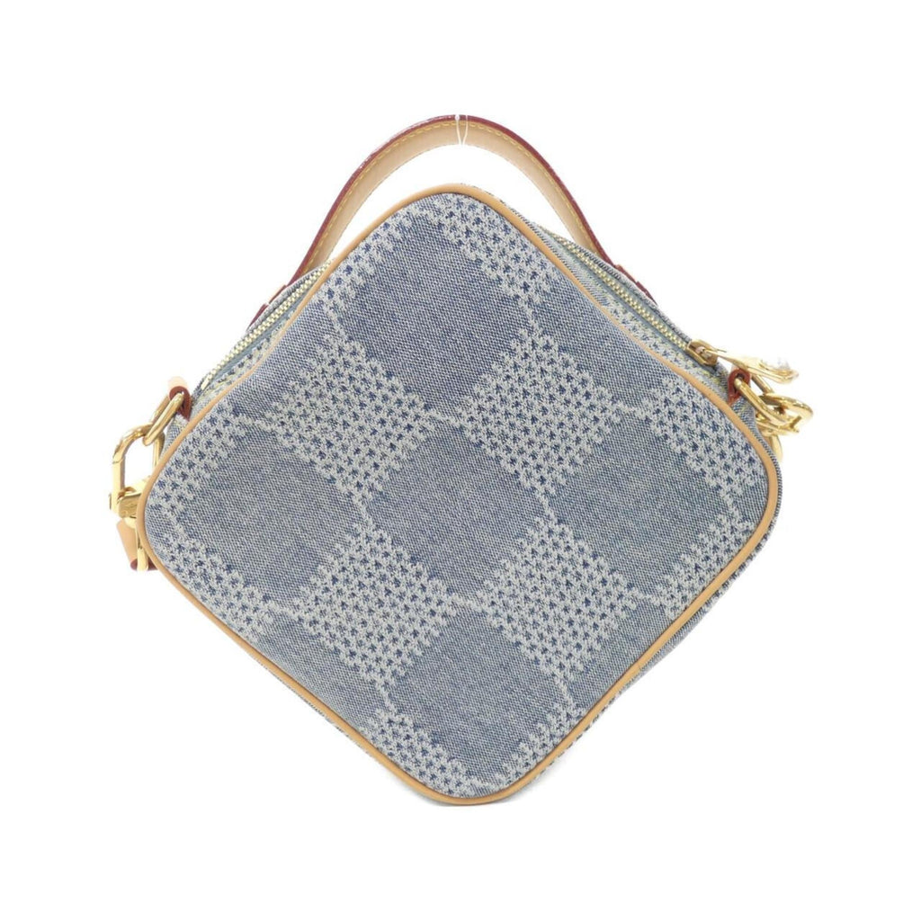 Louis Vuitton Blue Cotton Canvas Shoulder Bag