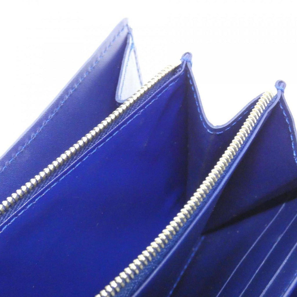Louis Vuitton Blue Grand Blue Leather Long Wallet