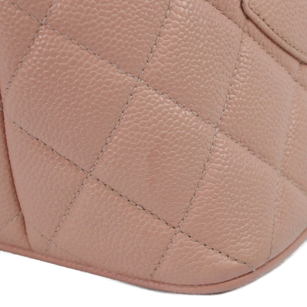 Chanel Pink Grained Calfskin Tote Bag