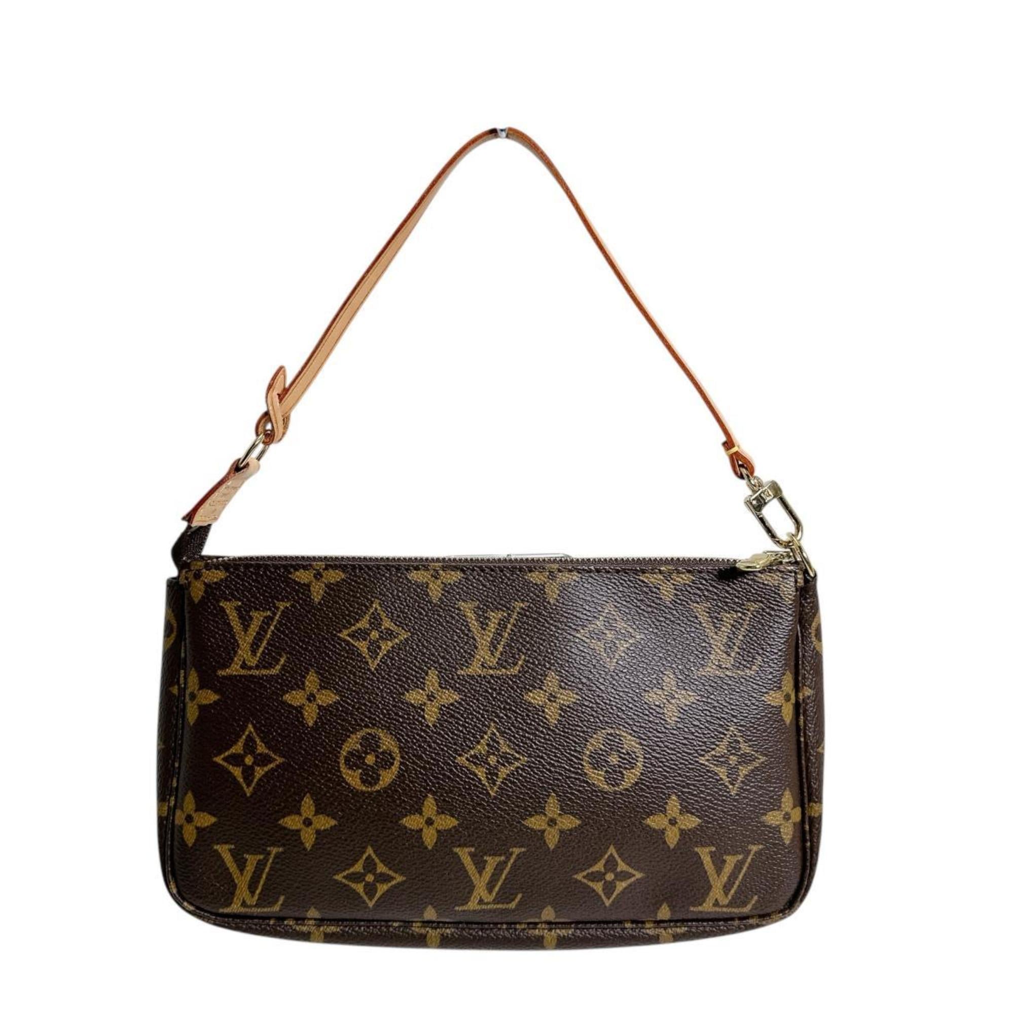 Louis Vuitton Brown Monogram Canvas Pouch