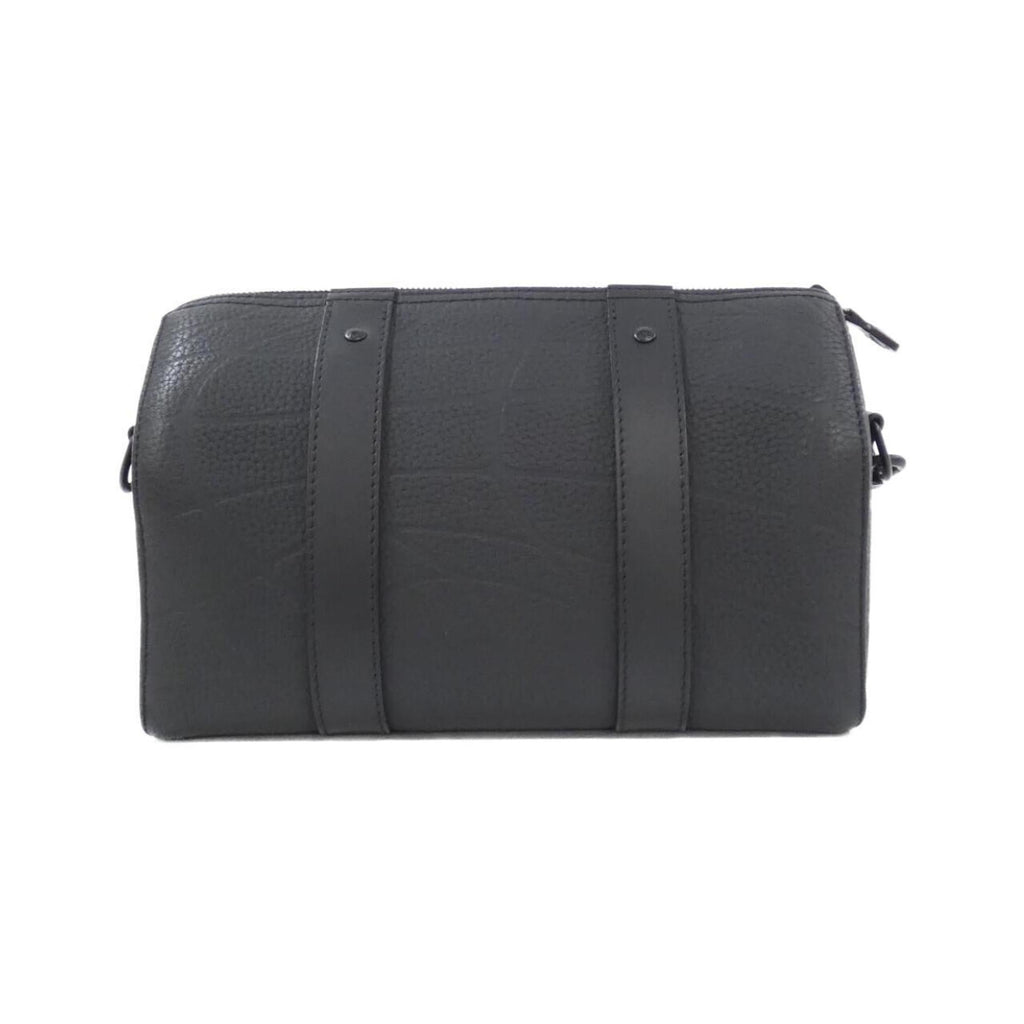 Louis Vuitton Black Leather Shoulder Bag