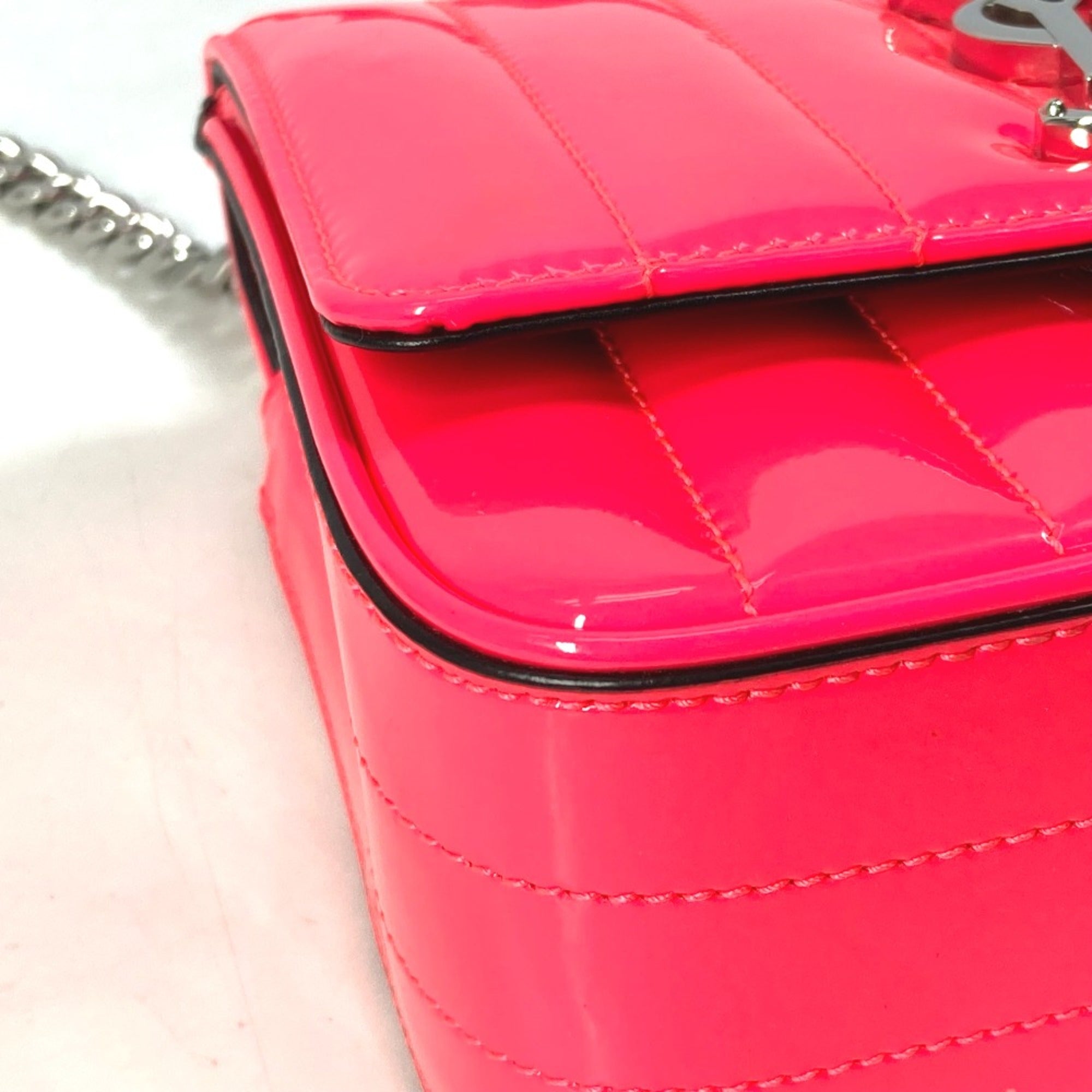 Saint Laurent Pink Leather Shoulder Bag (Pre-Owned)