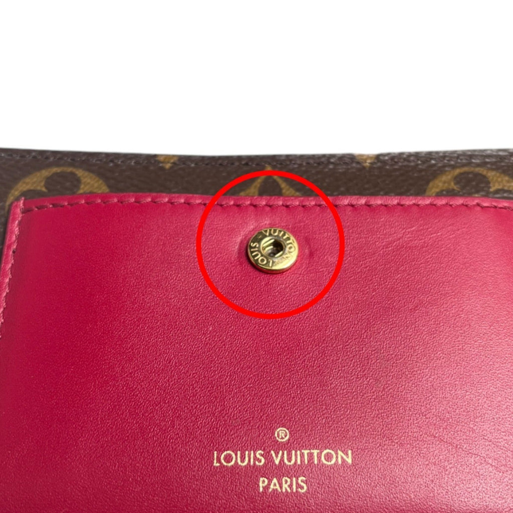 Louis Vuitton Fuchsia Monogram Monogram Wallet