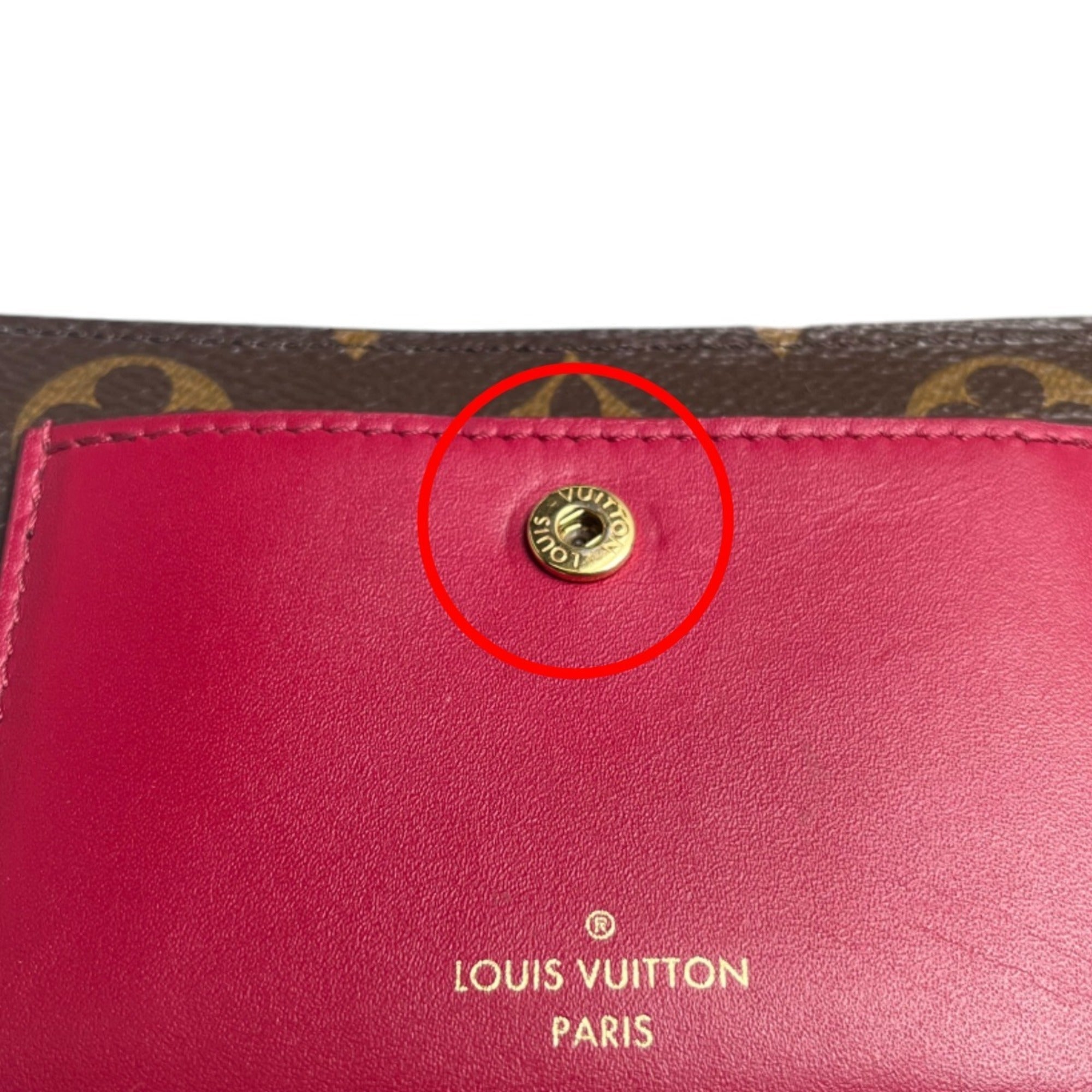Louis Vuitton Fuchsia Monogram Monogram Wallet