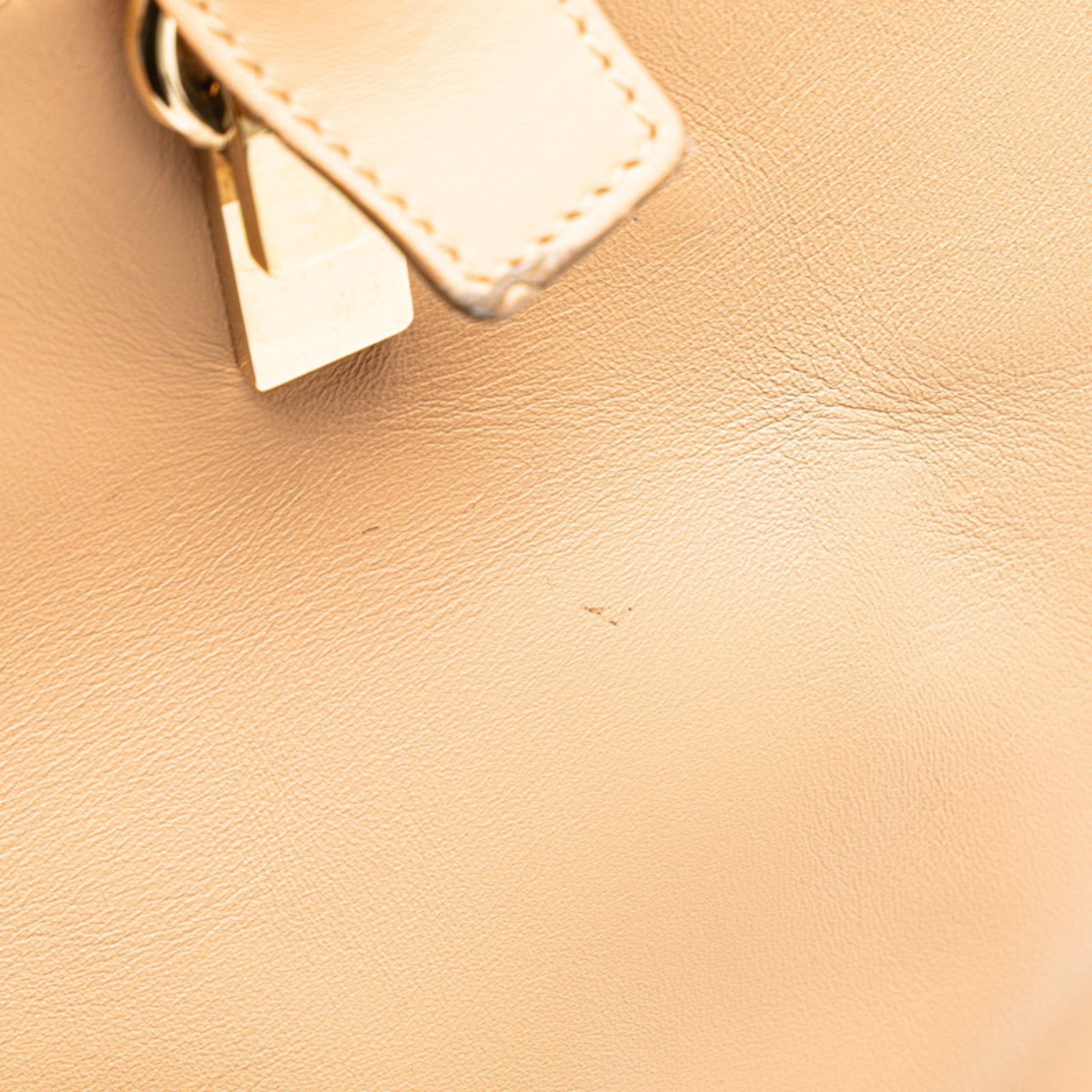 Chloé Beige Yellow Leather Handbag Shoulder Bag (Pre-Owned)