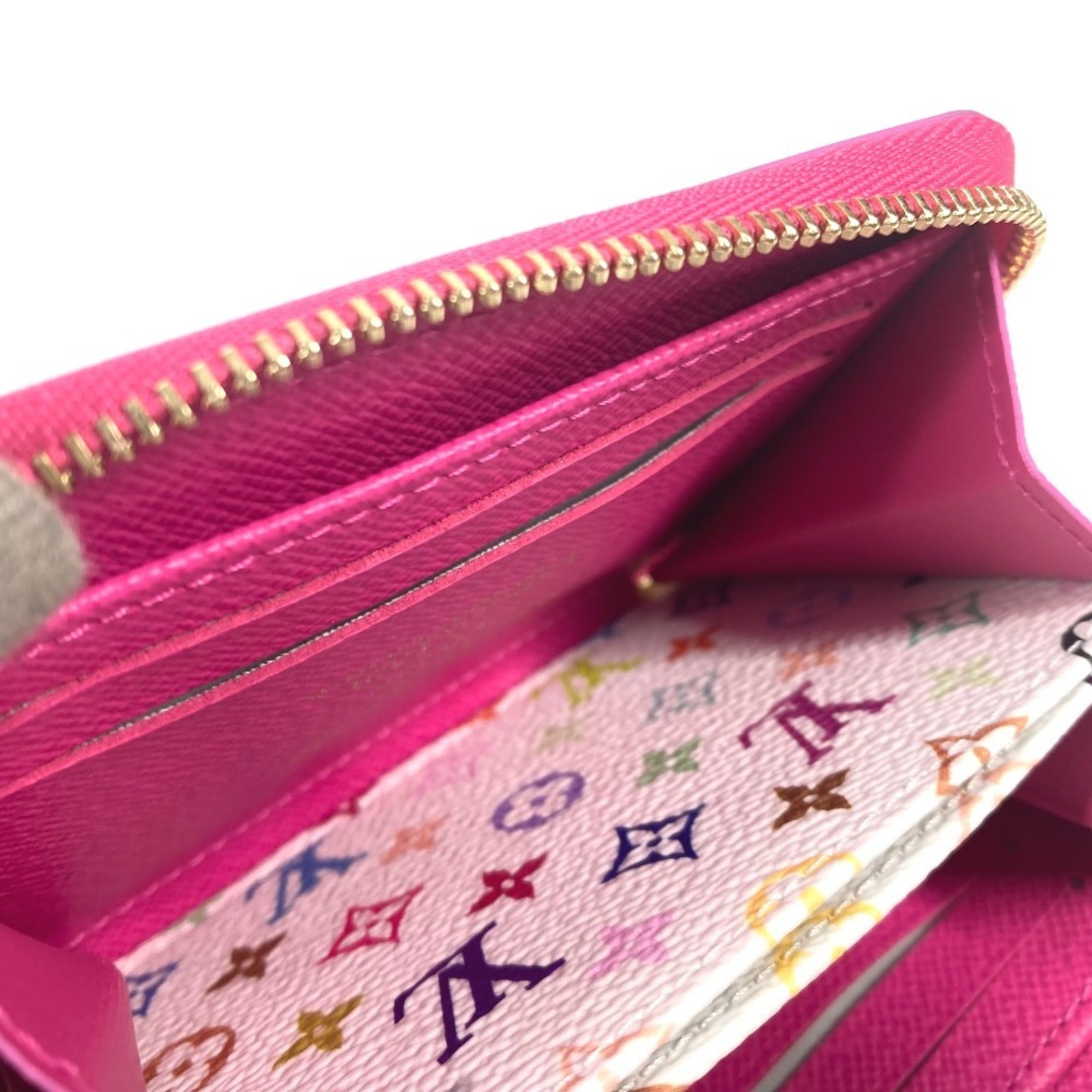 Louis Vuitton Pink Epi Leather Long Wallet