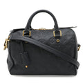 Louis Vuitton Infini Navy Monogram Empreinte Leather Handbag