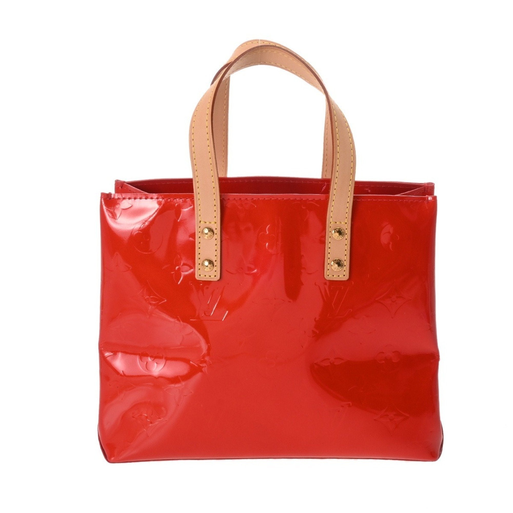 Louis Vuitton Rouge Monogram Vernis Handbag