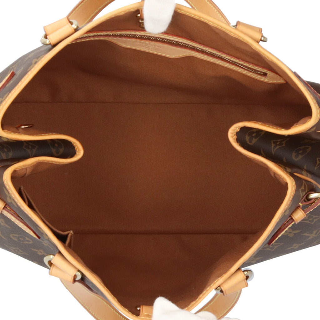 Louis Vuitton Brown Monogram Canvas Shoulder Bag