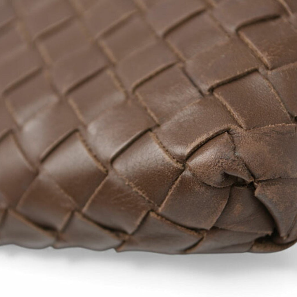 Bottega Veneta Light Brown Leather Messenger Bag Shoulder Bag