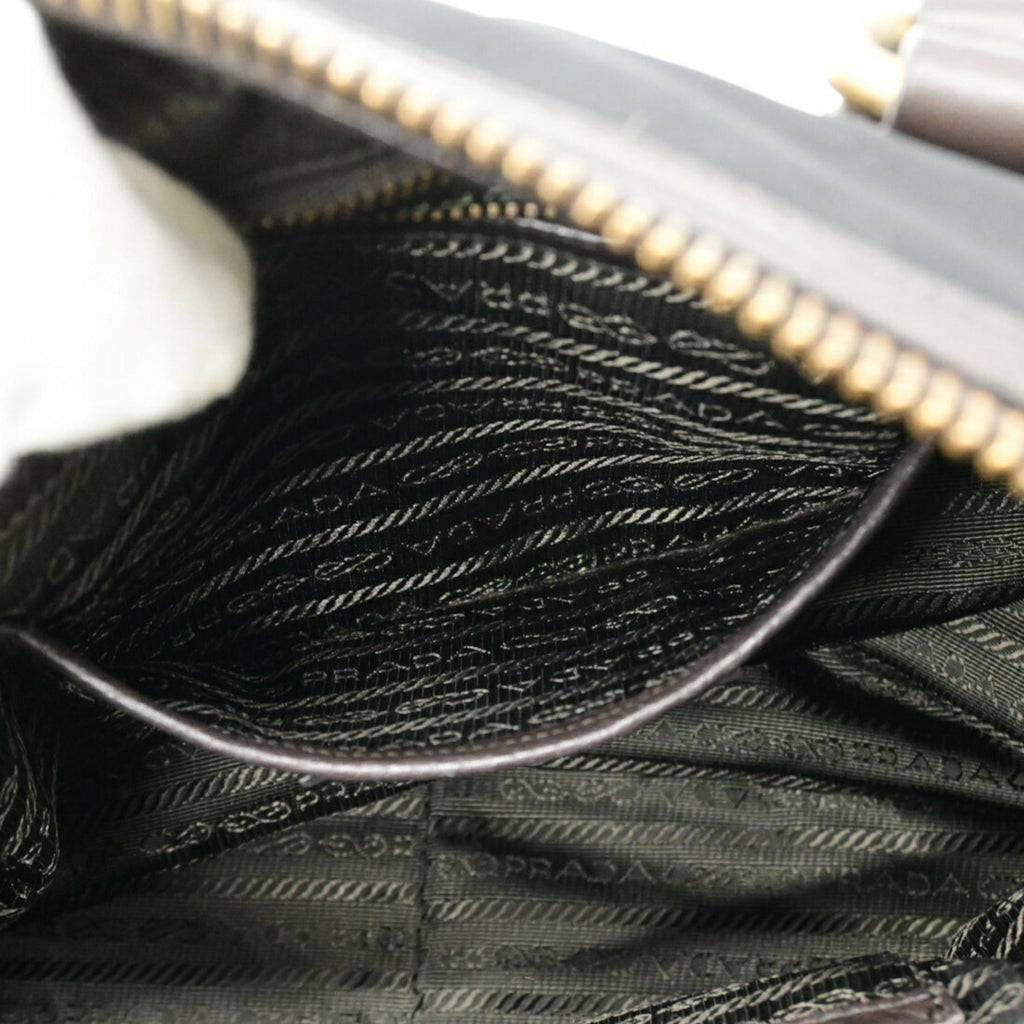 Prada Black Nylon Handbag Shoulder Bag