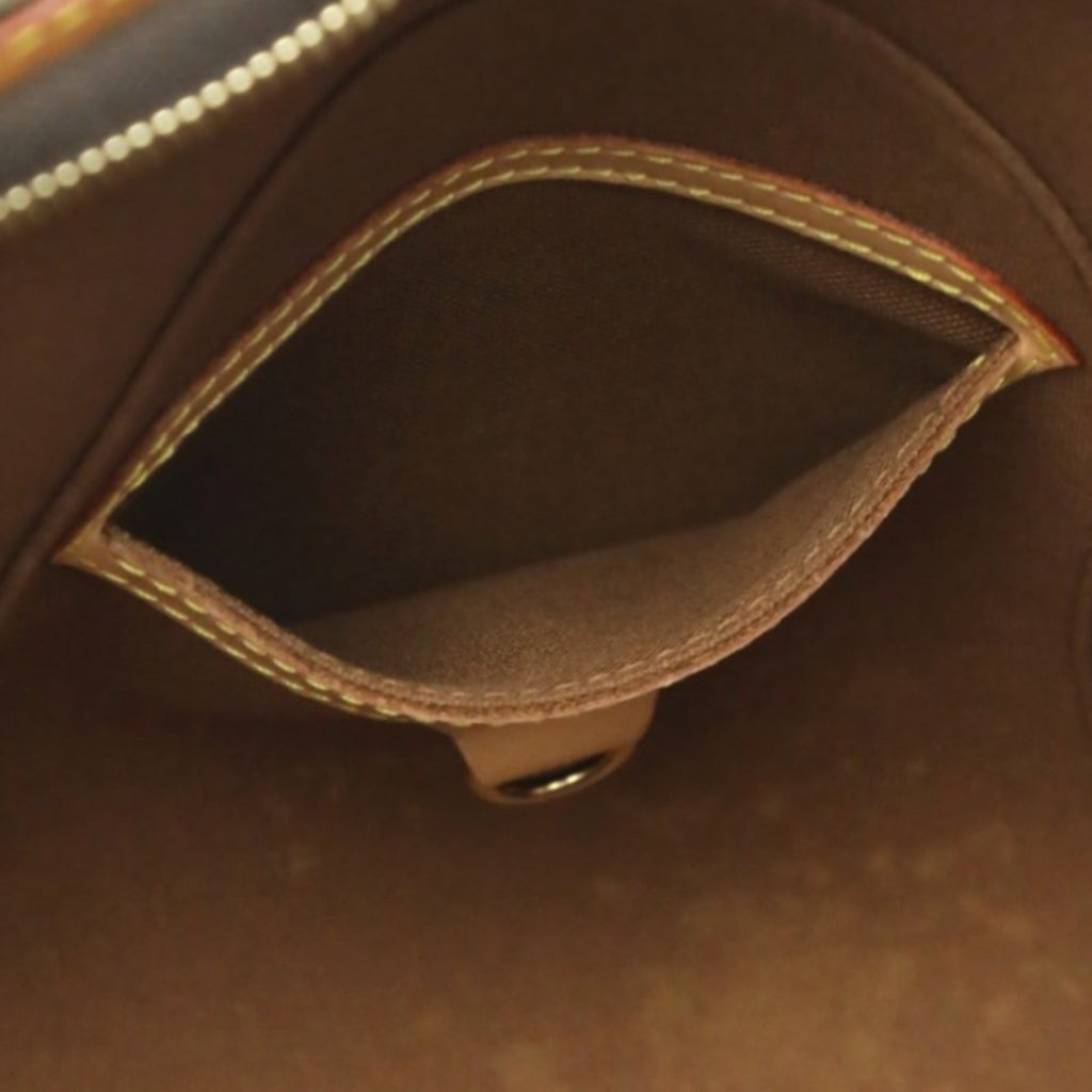 Louis Vuitton Brown Monogram Canvas Handbag