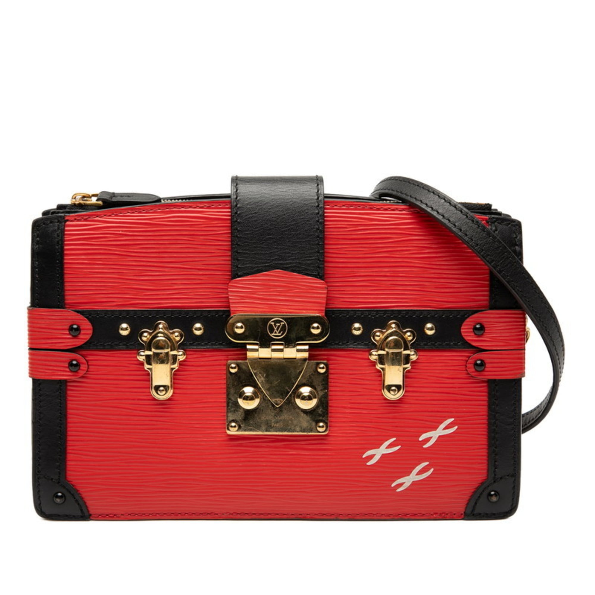 Louis Vuitton Black Rouge Leather Shoulder Bag