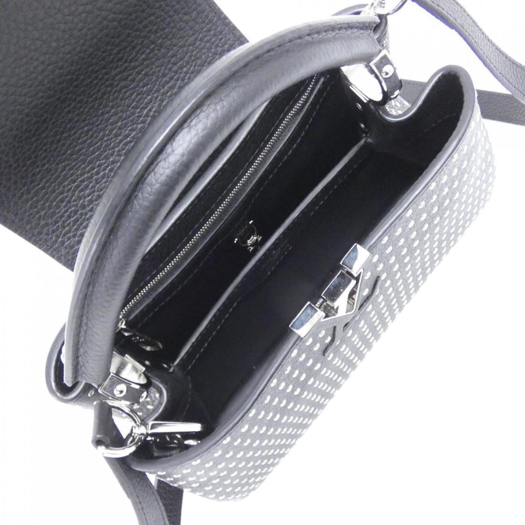 Louis Vuitton Black Leather Handbag