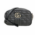 Gucci Black Leather Shoulder Bag (Pre-Owned)