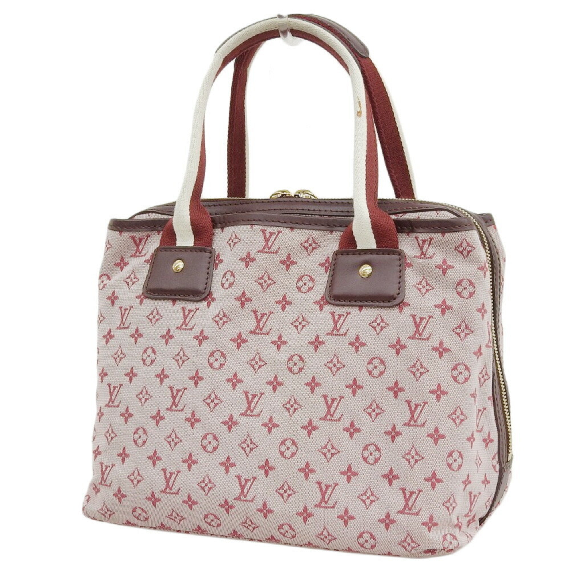 Louis Vuitton Monogram Mini Cerise Cherry Red Color Canvas Handbag