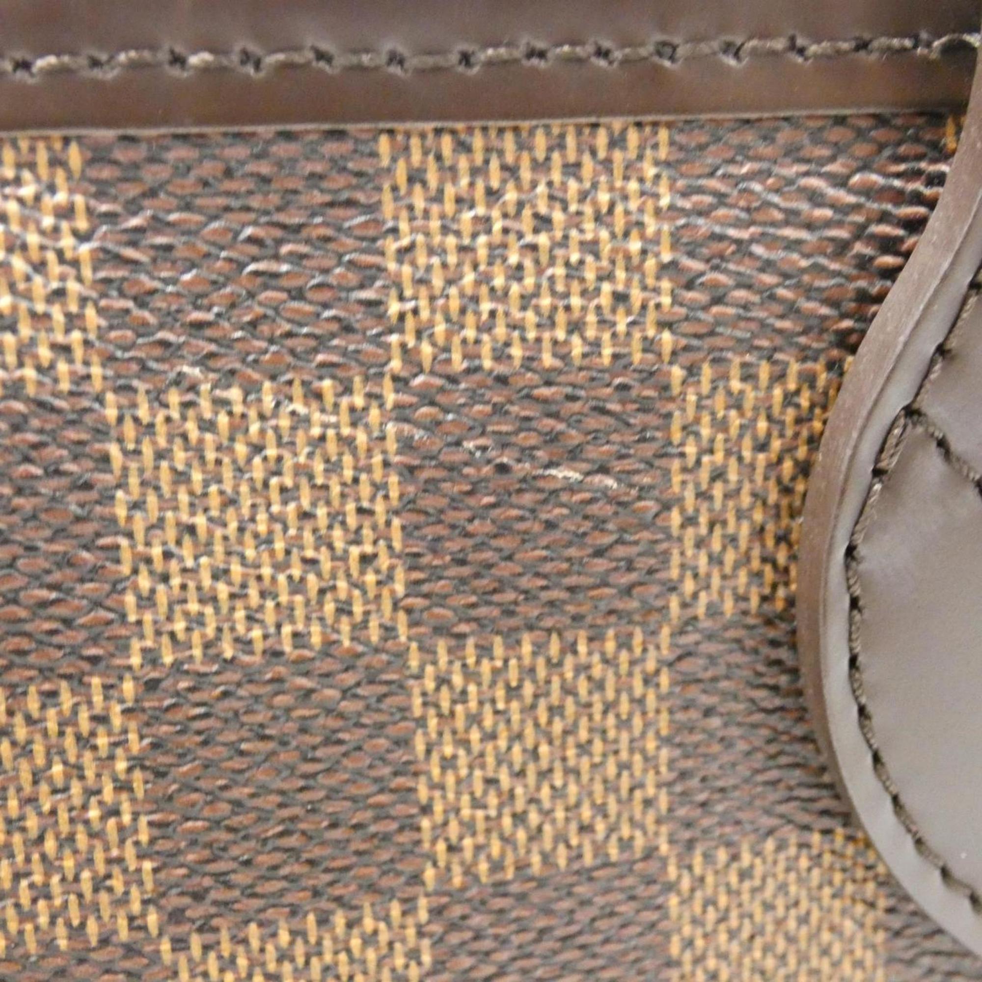 Louis Vuitton Ebene Coated Canvas Handbag