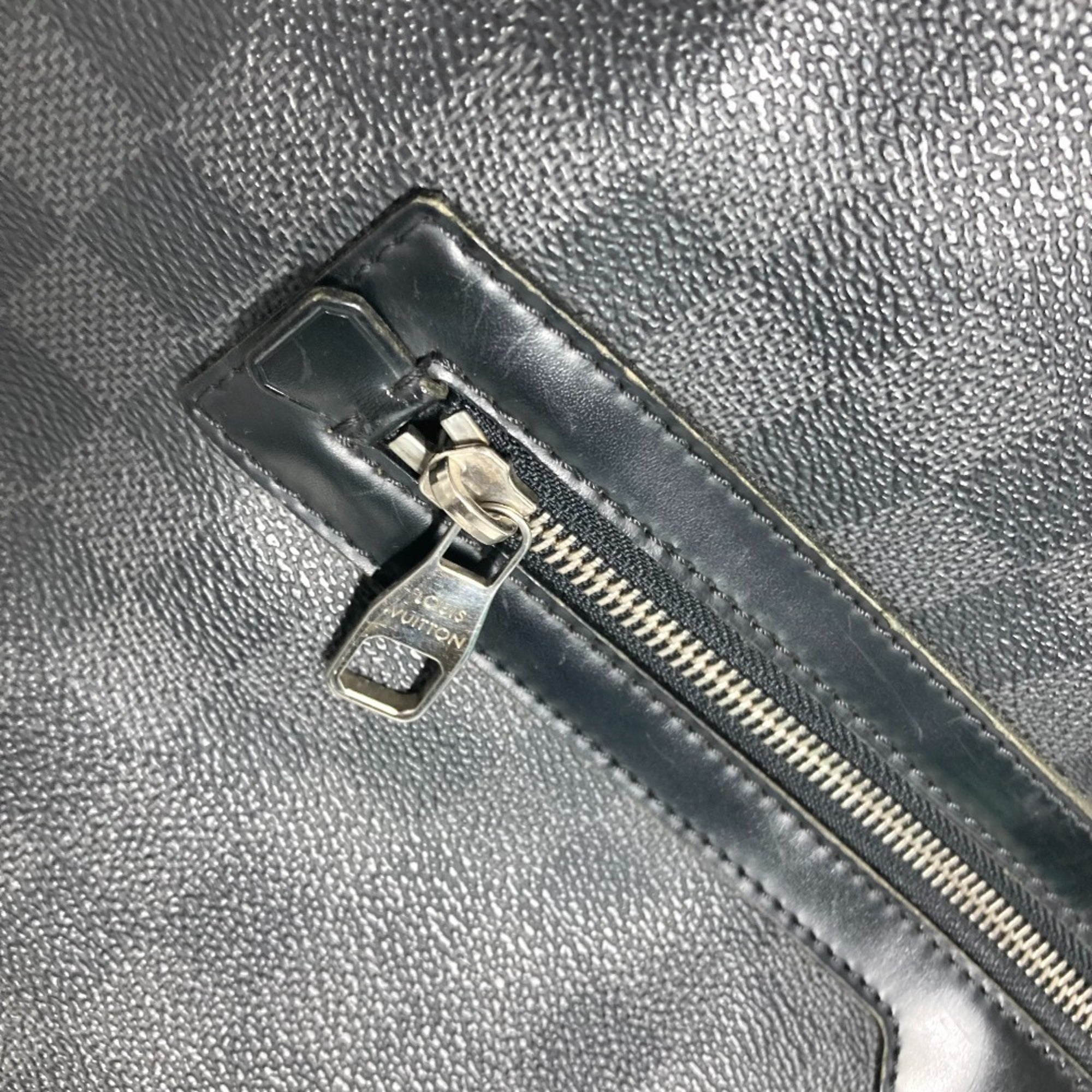 Louis Vuitton Black Damier Graphite Shoulder Bag