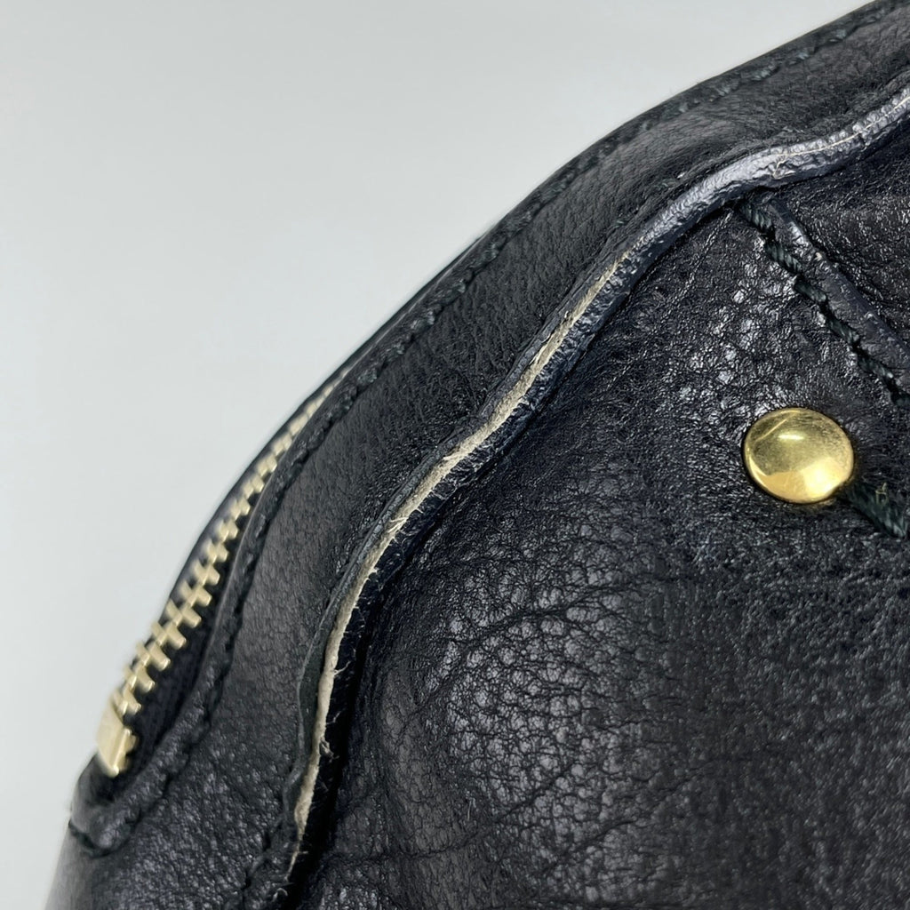 Yves Saint Laurent Muse Black Leather Handbag (Pre-Owned)