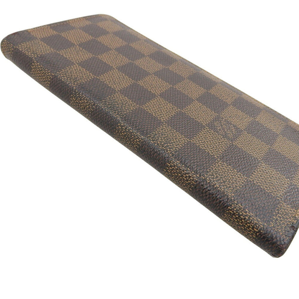 Louis Vuitton Ebene Pvc Long Wallet