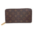 Louis Vuitton Brown Fuchsia Monogram Long Wallet