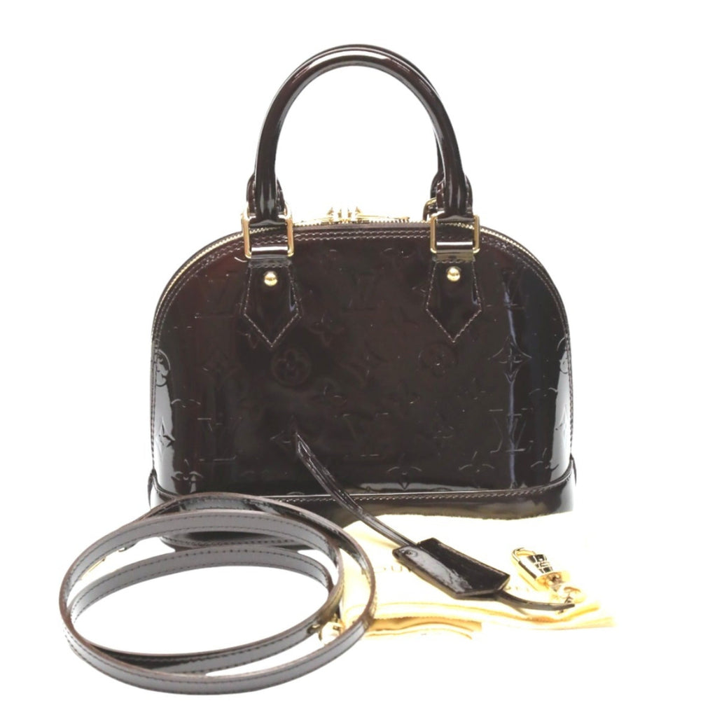 Louis Vuitton Amarante Monogram Vernis Handbag