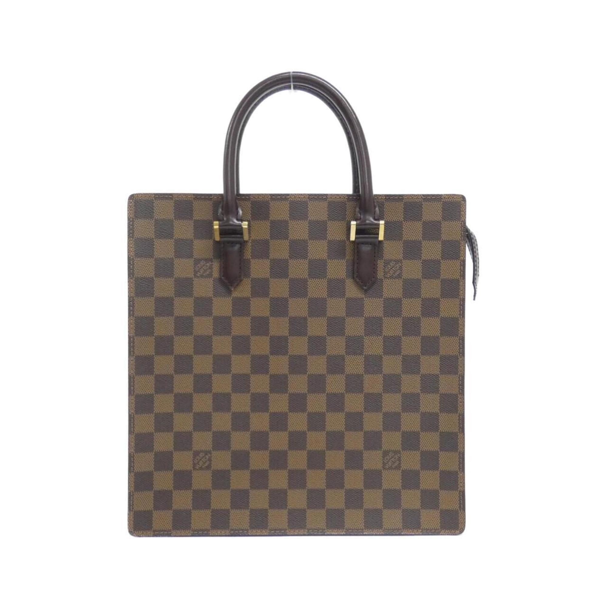 Louis Vuitton Ebene Coated Canvas Handbag