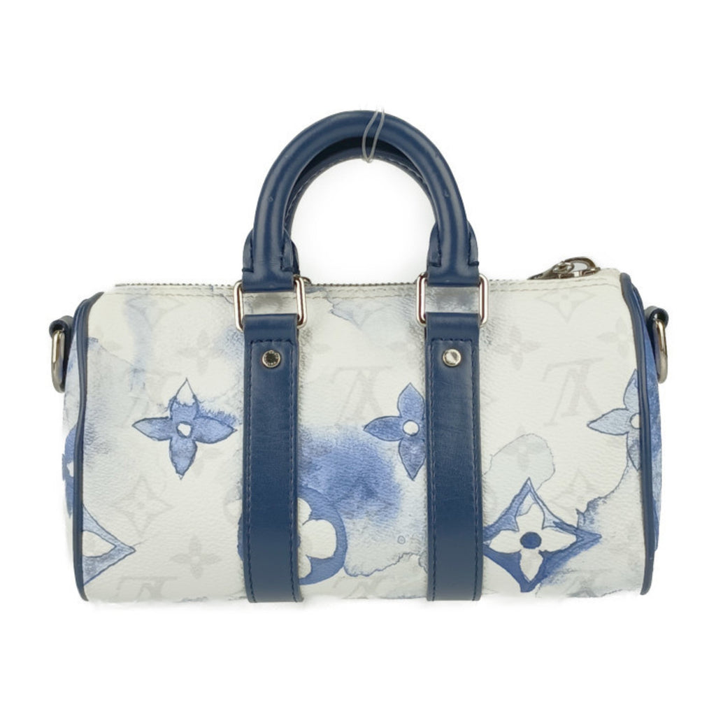 Louis Vuitton Blue Monogram White Monogram Handbag Shoulder Bag