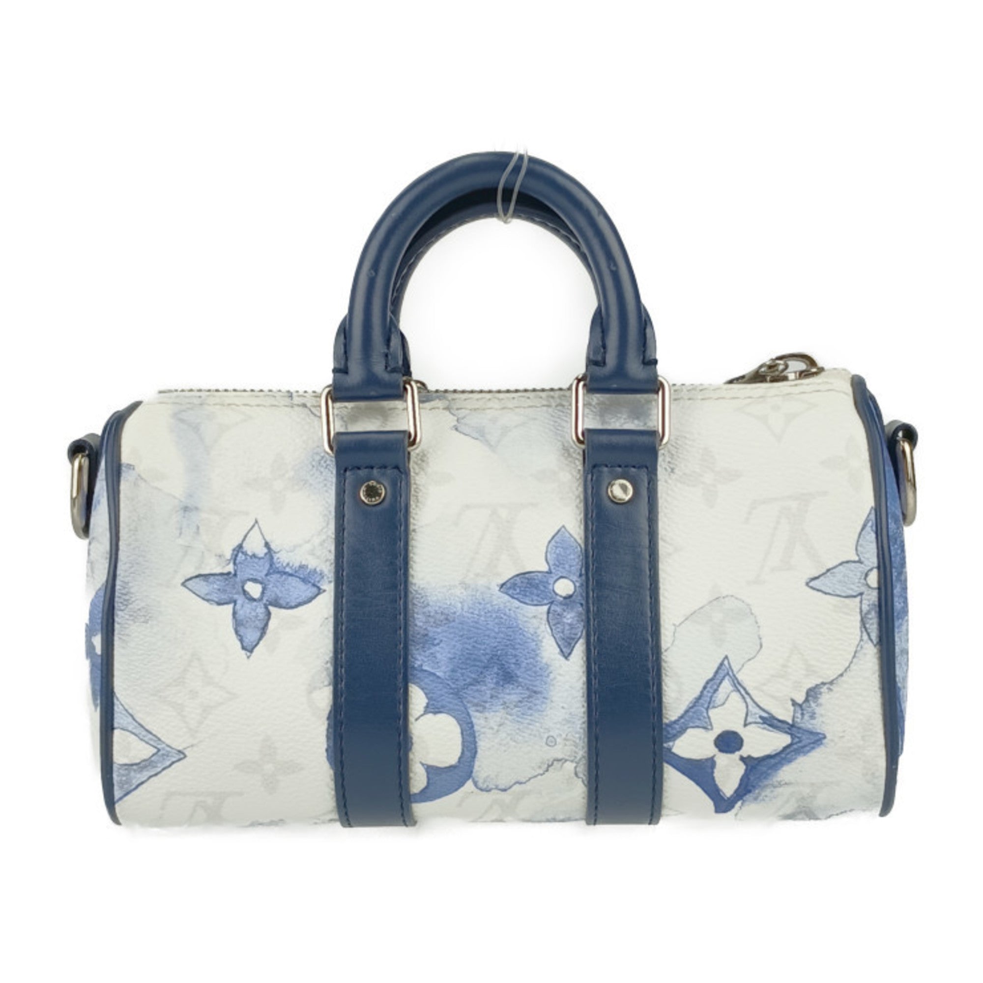 Louis Vuitton Blue Monogram White Monogram Handbag Shoulder Bag