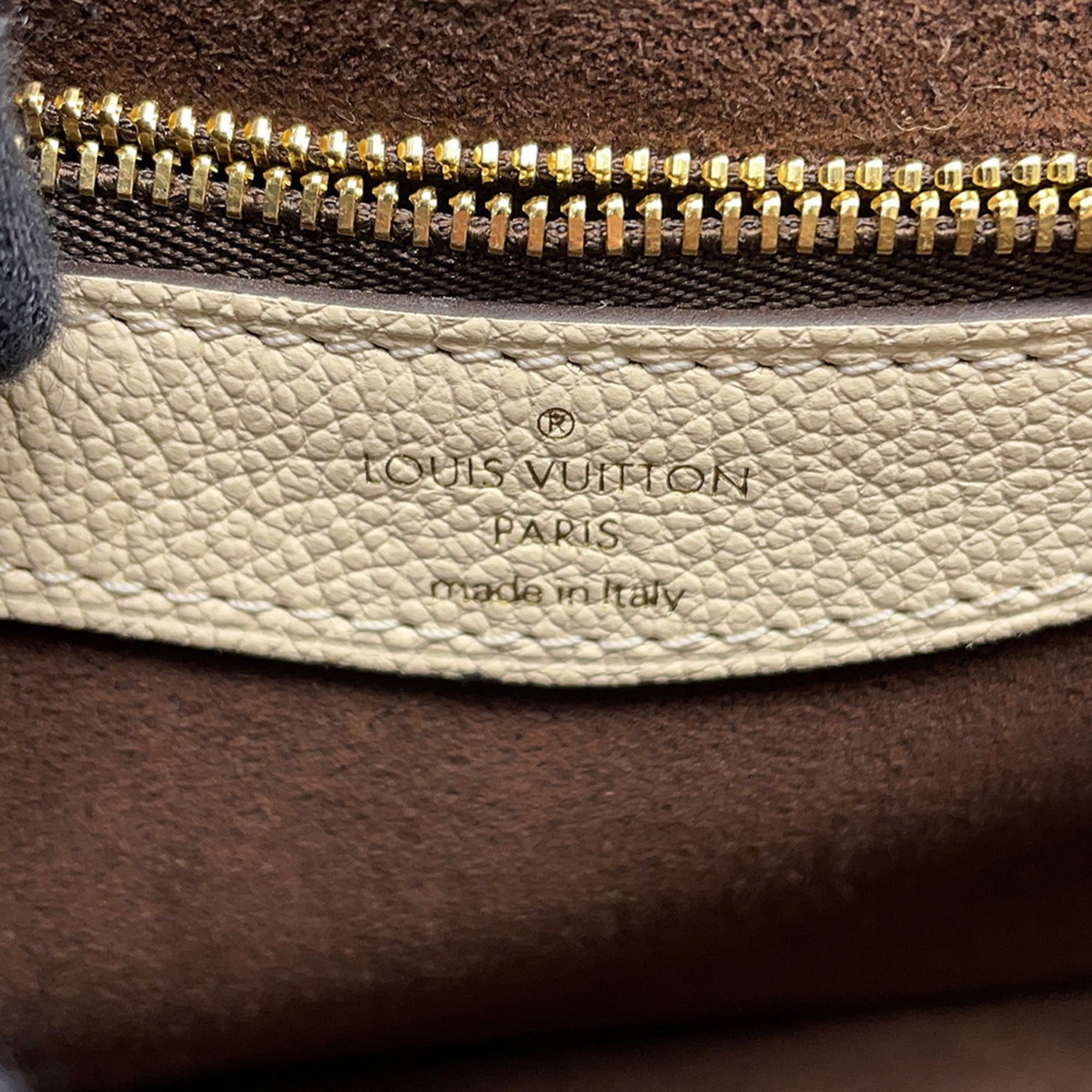 Louis Vuitton Gold Monogram Empreinte Shoulder Bag