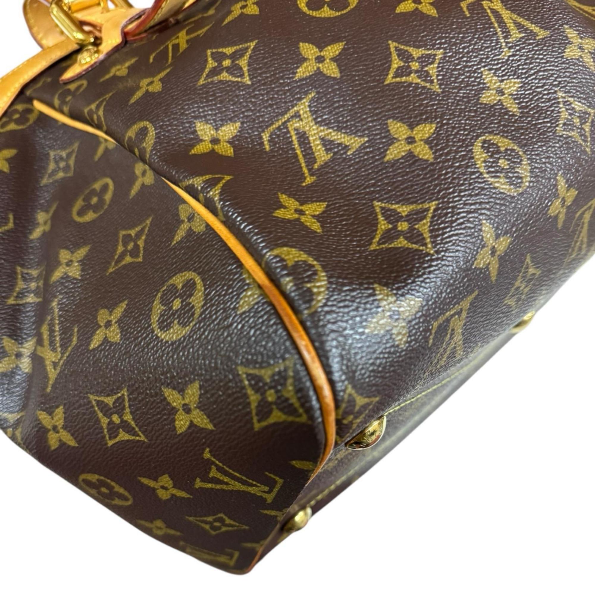 Louis Vuitton Brown Monogram Tote Bag
