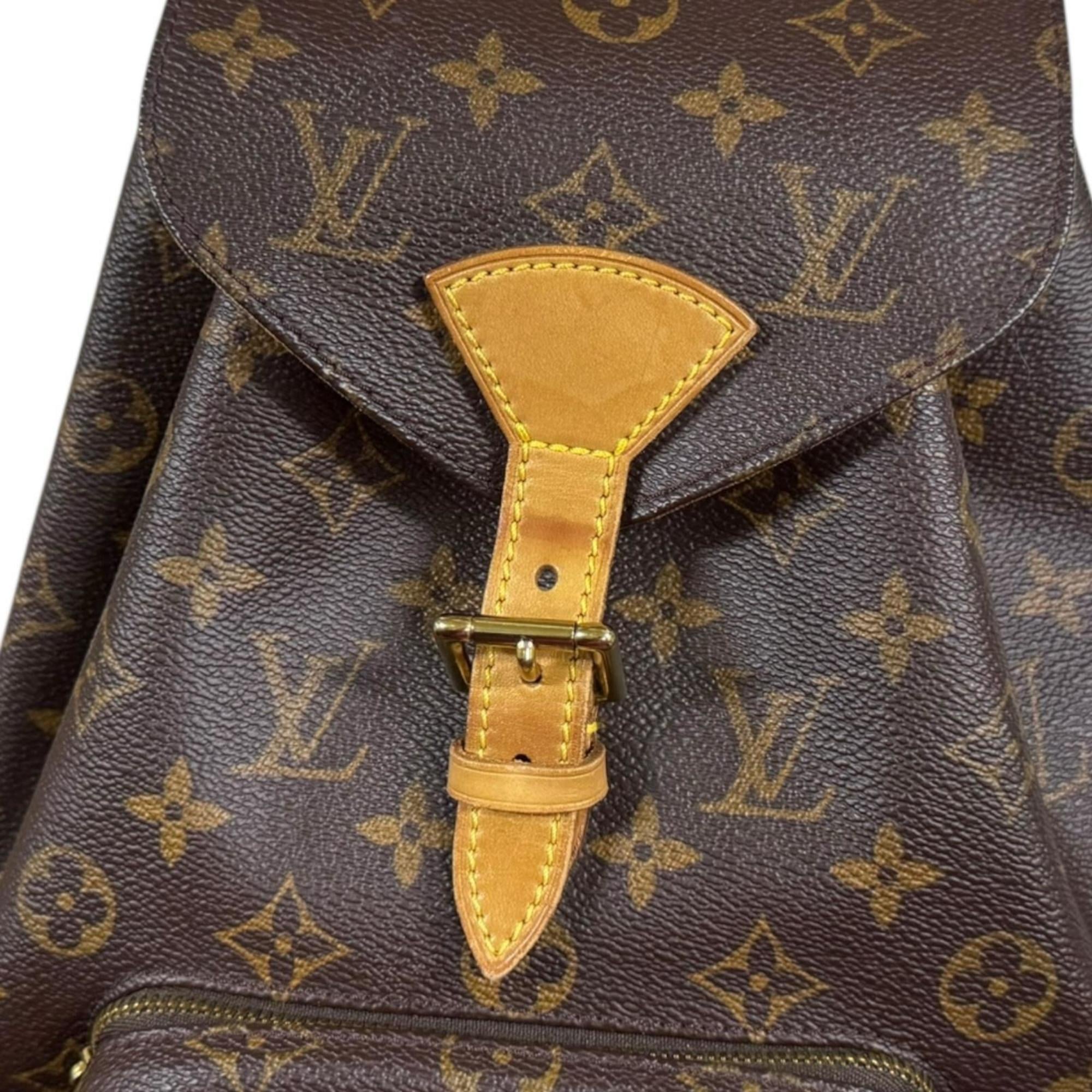 Louis Vuitton Brown Monogram Backpack
