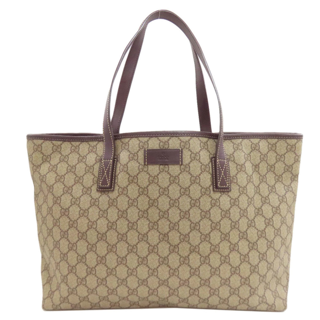 Gucci Brown Pvc Tote Bag (Pre-Owned)