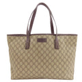 Gucci Brown Pvc Tote Bag (Pre-Owned)