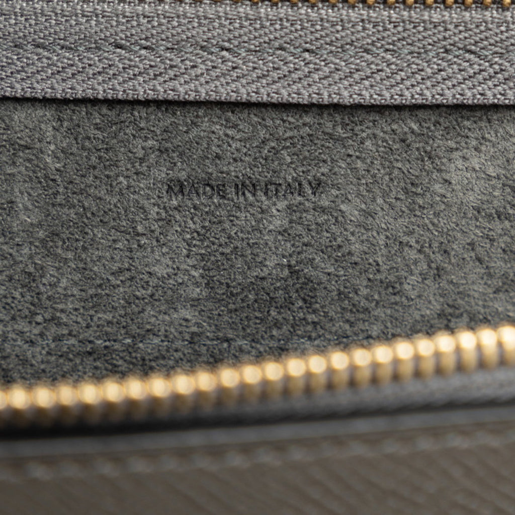 Celine Gray Leather Handbag Shoulder Bag