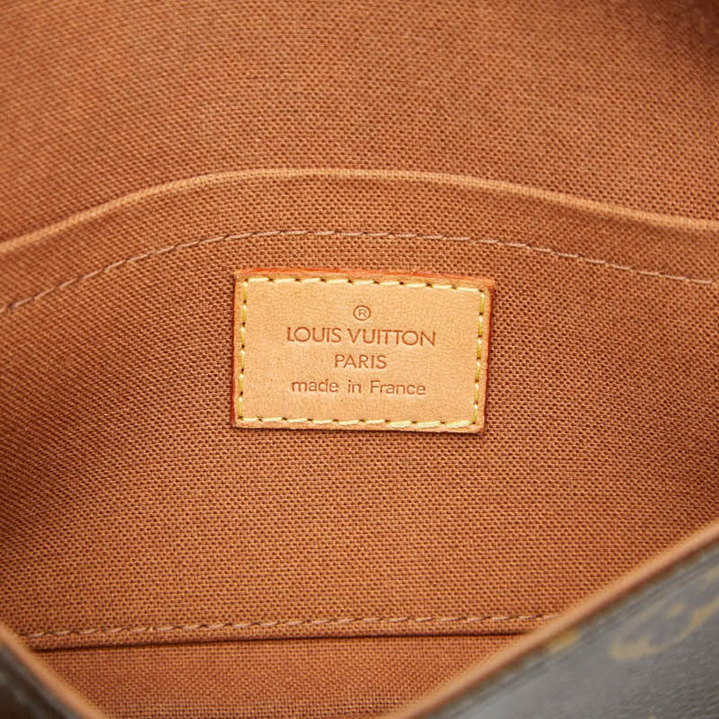 Louis Vuitton Brown Pvc Leather Fanny Pack Pochette