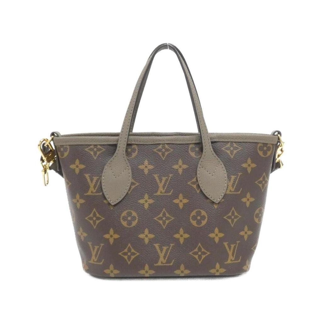 Louis Vuitton Brown Coated Canvas Leather Handbag