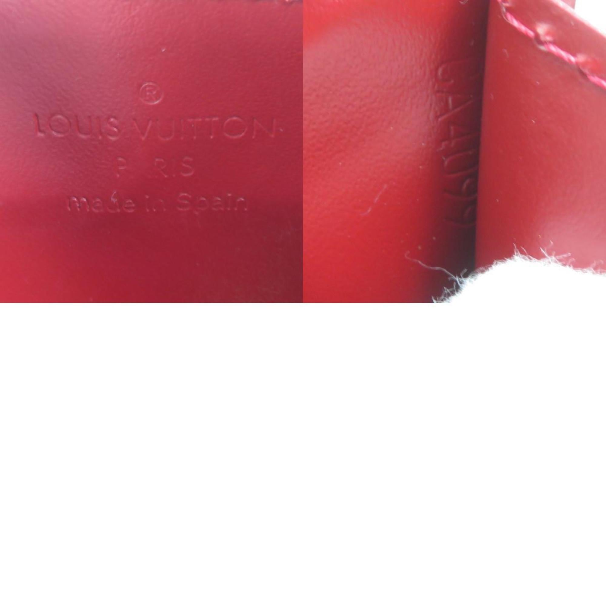 Louis Vuitton Dark Red Patent Leather Pochette