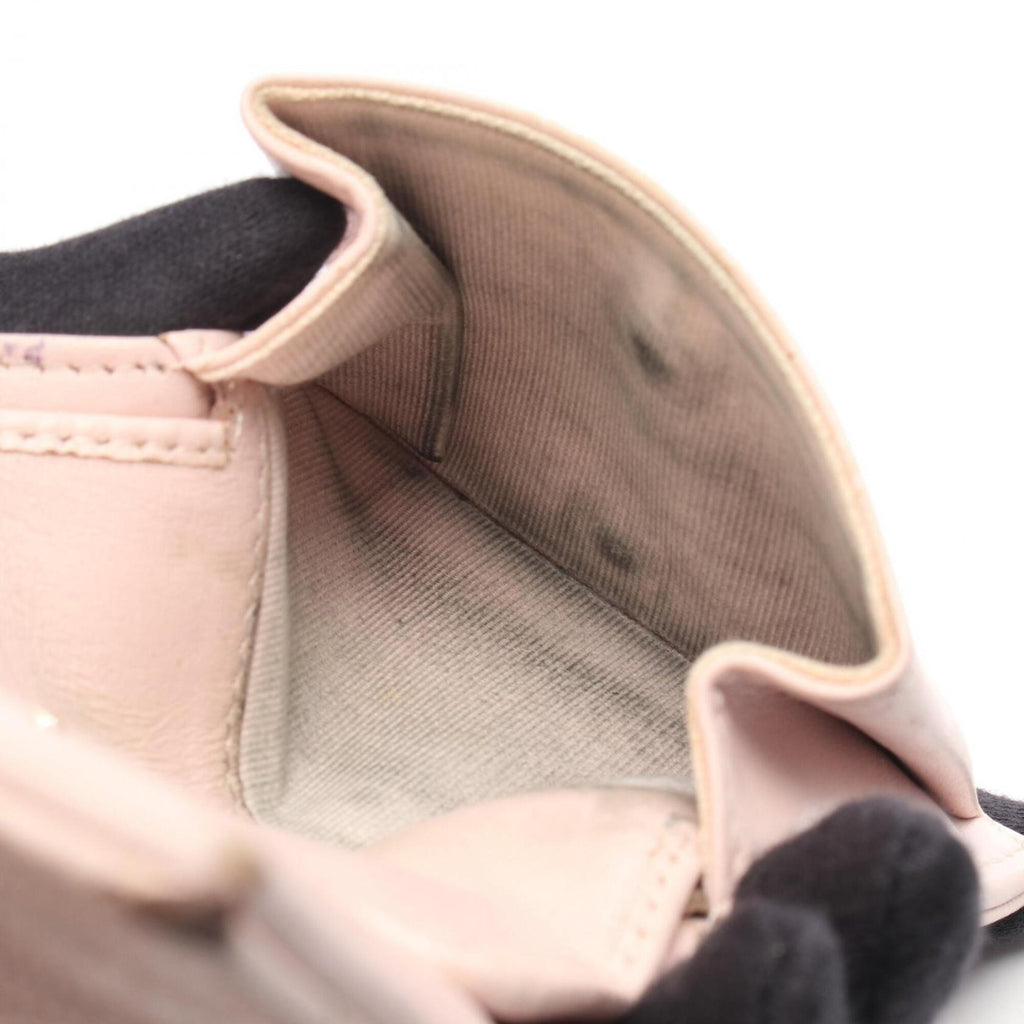 Chanel Pink Grained Calfskin Wallet (Bi-Fold)