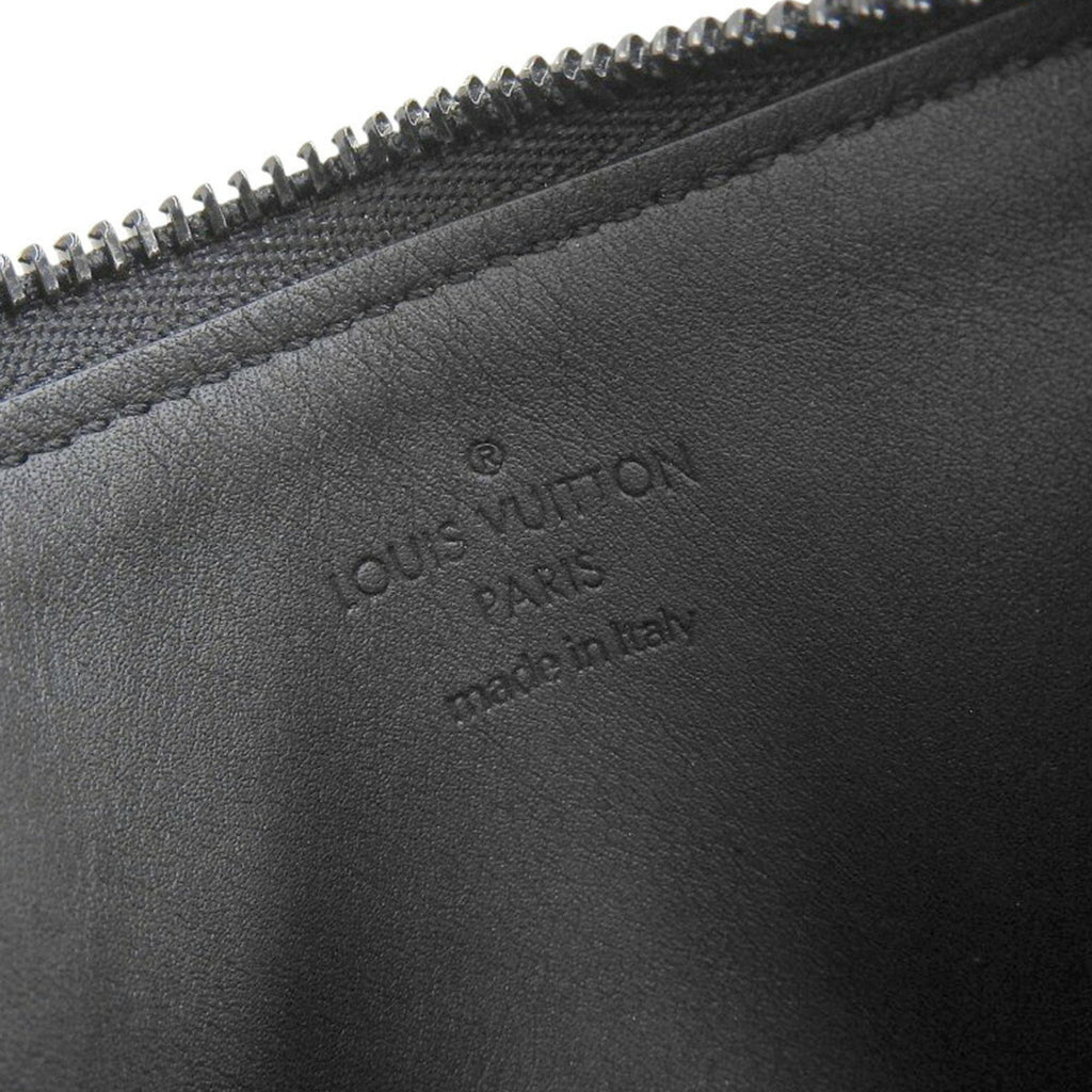 Louis Vuitton Black Noir Monogram Shadow Coin Purse/Coin Case