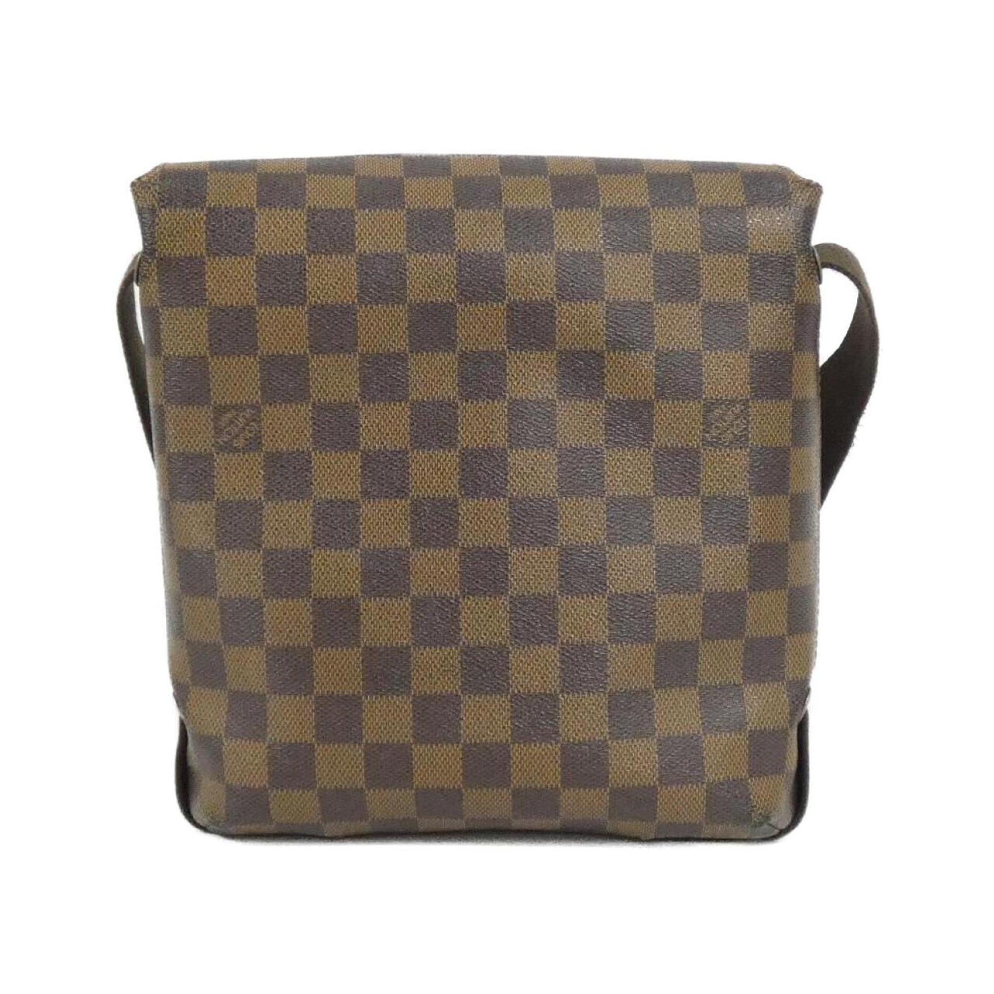 Louis Vuitton Brown Ebene Coated Canvas Shoulder Bag