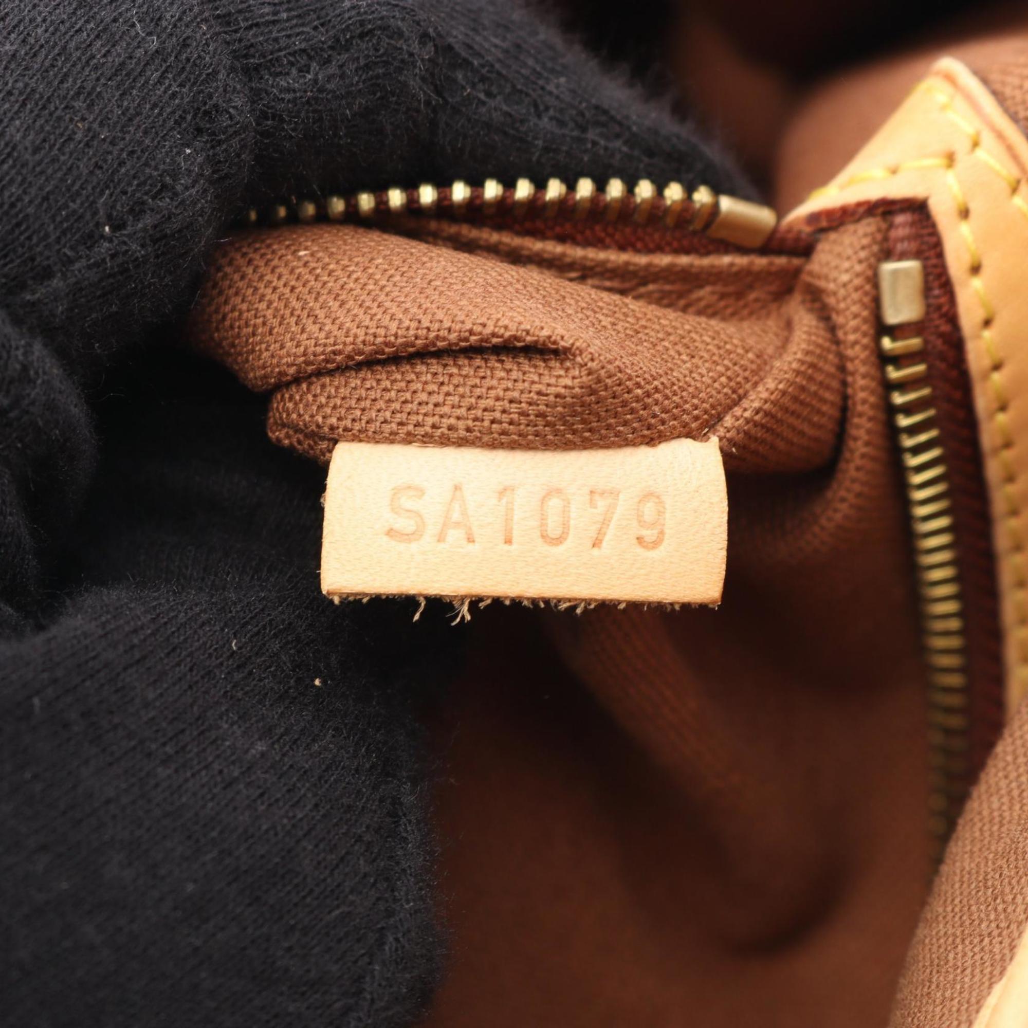 Louis Vuitton Brown Monogram Coated Canvas Shoulder Bag